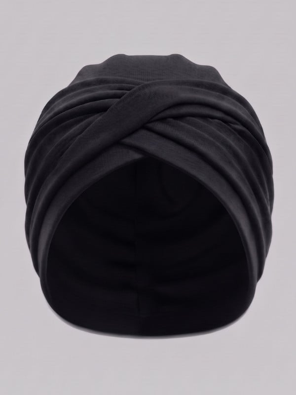 Turban Malou Gisela Mayer à nouer en modal doux et respirant, confortable toute la journée pour cuir chevelu sensible. Demandez 