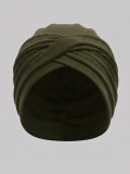 Turban Malou Gisela Mayer à nouer en modal doux et respirant, confortable toute la journée pour cuir chevelu sensible. Demandez 
