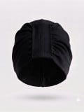 Turban Aktion Gisela Mayer plissé en bambou/viscose, bonnet et turban confortable taille unique, disponible en plusieurs coloris