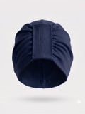 Turban Aktion Gisela Mayer plissé en bambou/viscose, bonnet et turban confortable taille unique, disponible en plusieurs coloris