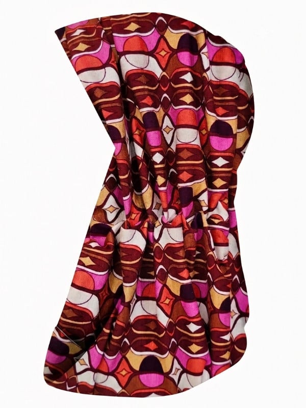 Bandeau Zoye Gisela Mayer en viscose douce, taille unique, à porter sur turban, bonnet ou perruque pour un style confortable au 