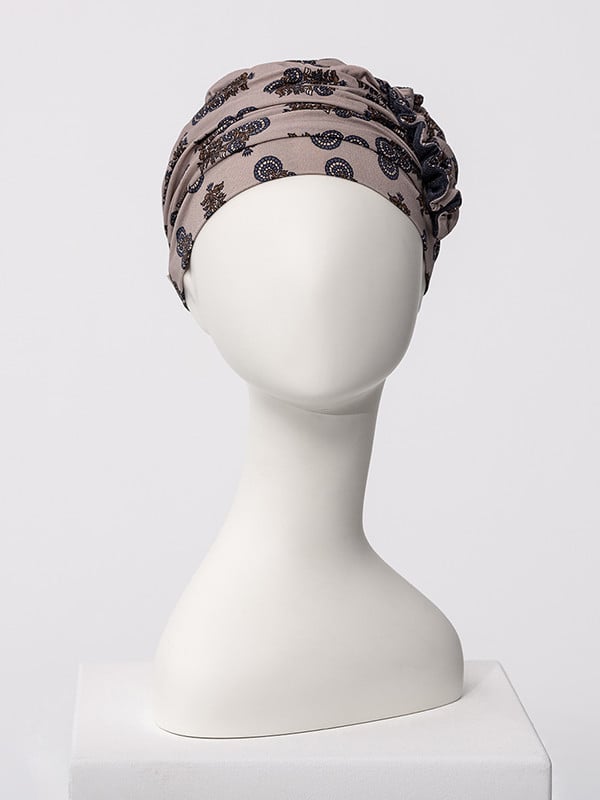 Bonnet chimio bambou Lotus Christine Headwear – doux & respirant