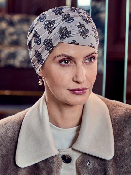 Bonnet turban bambou Zen – Christine Headwear, doux & respirant