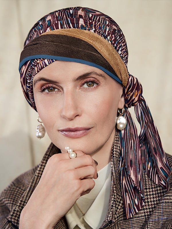 Turban Béatrice Bambou Christine Headwear en viscose bambou