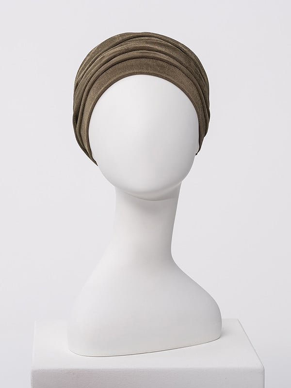 Bonnet chimio Boho Christine Headwear – Turban bohème bambou