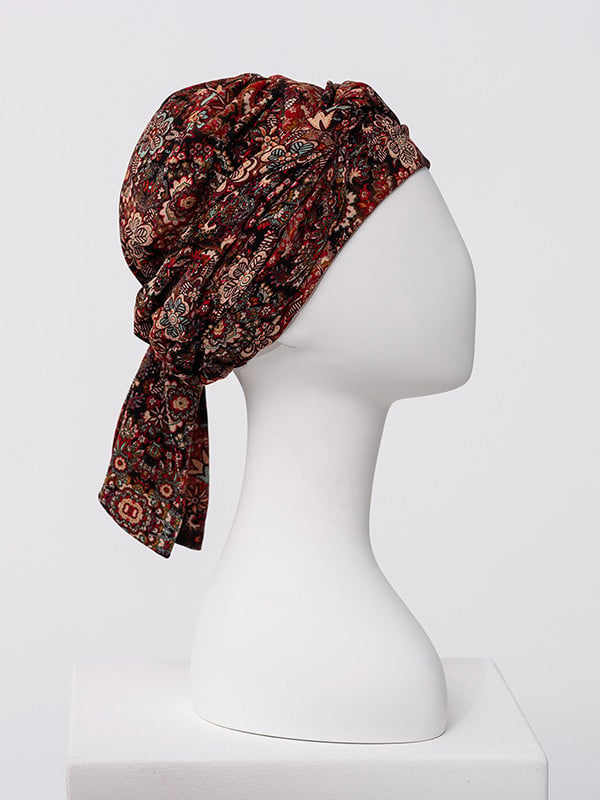 Turban Boho Twin Set Christine Headwear 2-en-1 | Doux & modulable