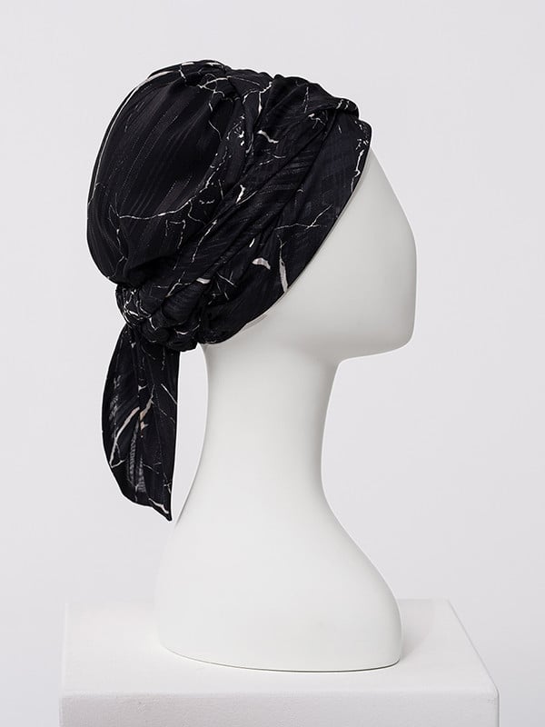Turban Boho Twin Set Christine Headwear 2-en-1 | Doux & modulable