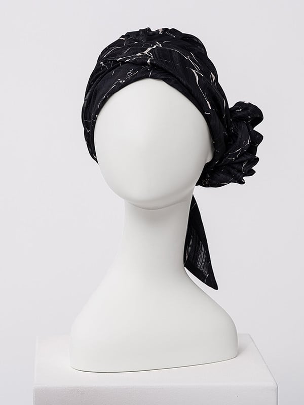 Turban Boho Twin Set Christine Headwear 2-en-1 | Doux & modulable