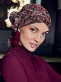 Turban Boho Twin Set Christine Headwear 2-en-1 | Doux & modulable