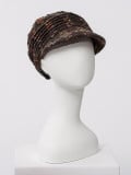 Casquette Boho Spirit Christine Headwear, capeline bohème automne/hiver à visière large, doublure coton confortable, coloris coc