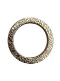 Anneau Boho Christine Headwear argent pour foulard ou bandeau, accessoire élégant pour personnaliser votre style avec originalit