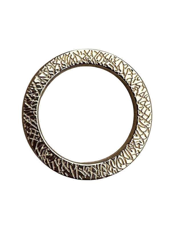 Anneau Boho Christine Headwear argent pour foulard ou bandeau, accessoire élégant pour personnaliser votre style avec originalit