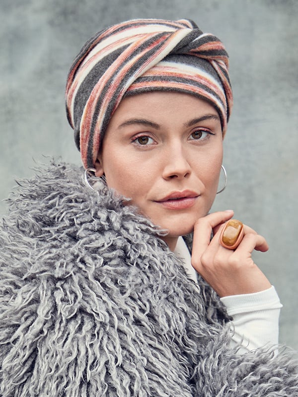 Bonnet chimio Viva Christine Headwear en coton doublé bambou