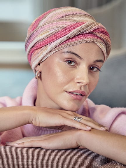 Bonnet chimio Viva Christine Headwear en coton doublé bambou