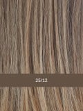 Perruque Sun Power Gisela Mayer cheveux longs lisses en fibre synthétique avec lace front, pour un style féminin et naturel