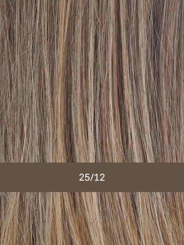 Perruque Sun Power Gisela Mayer cheveux longs lisses en fibre synthétique avec lace front, pour un style féminin et naturel
