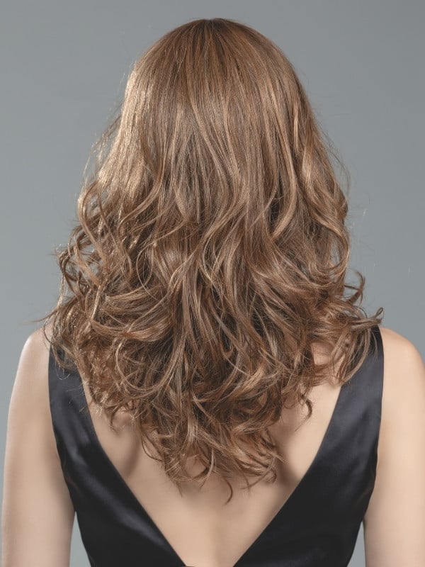 Perruque Diva Mono Part Ellen Wille longue et ondulée avec lace front extra long pour un effet naturel et un confort léger
