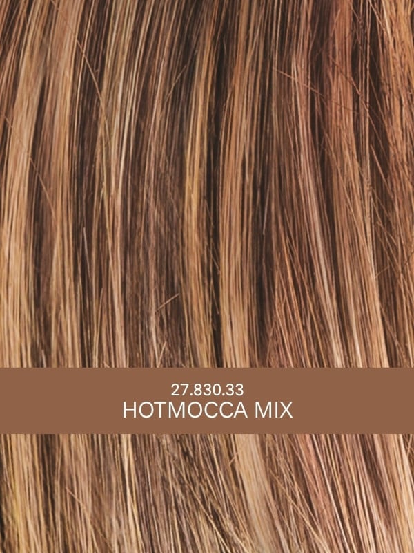 Perruque French Mono Part Ellen Wille coupe courte lisse avec raie semi mono-filament et lace front pour un effet naturel