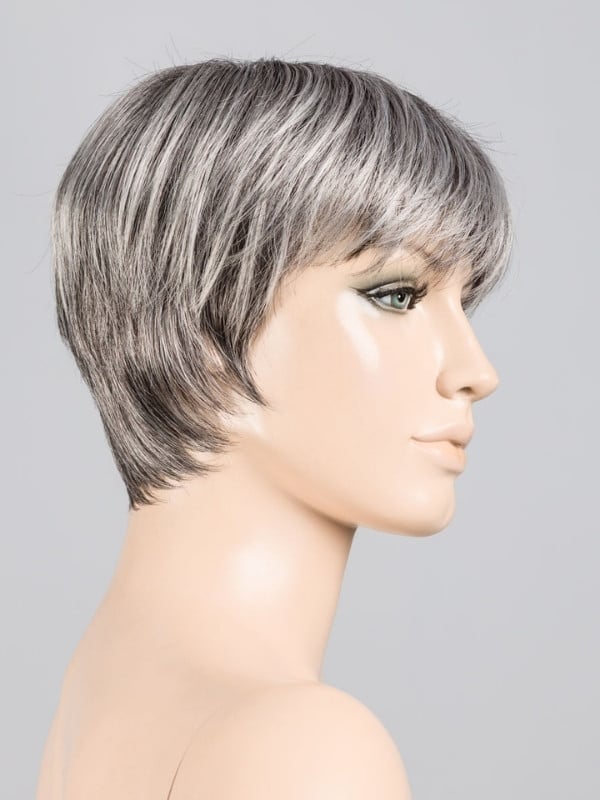 Perruque Pixie Ellen Wille courte dégradée en fibre synthétique avec frange et volume naturel, coupe jeune et féminine