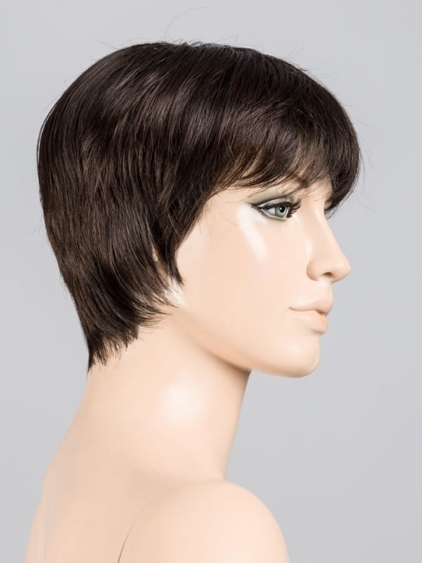 Perruque Pixie Ellen Wille courte dégradée en fibre synthétique avec frange et volume naturel, coupe jeune et féminine