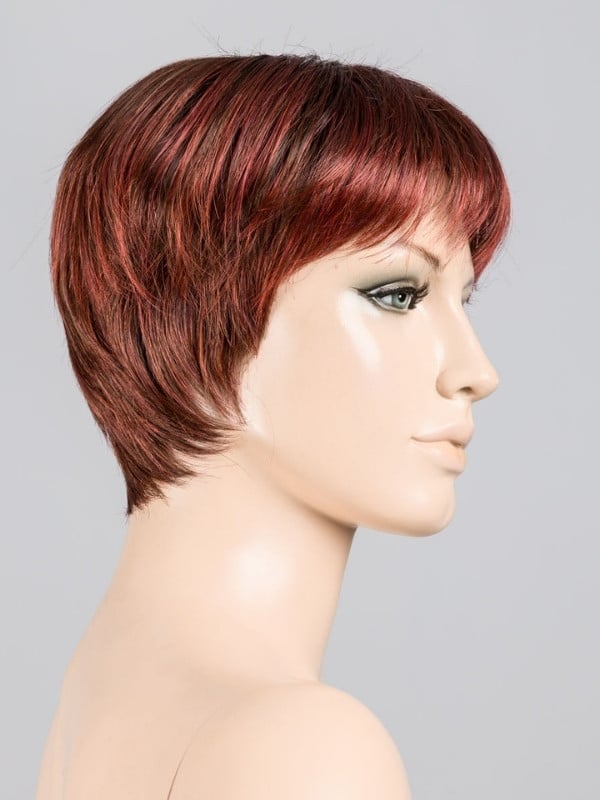 Perruque Pixie Ellen Wille courte dégradée en fibre synthétique avec frange et volume naturel, coupe jeune et féminine