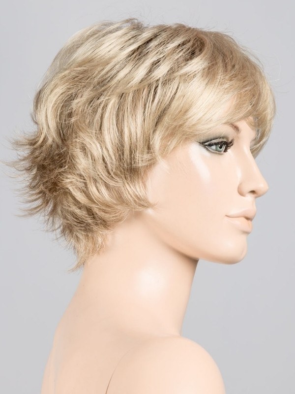 Perruque Raise rooted mix – Coupe courte dégradée volume naturel