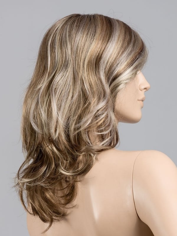 Perruque Touch Mono Part Ellen Wille femme à cheveux longs ondulés, en fibre synthétique avec lace front pour un effet naturel e
