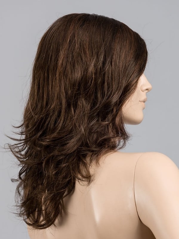 Perruque Touch Mono Part Ellen Wille femme à cheveux longs ondulés, en fibre synthétique avec lace front pour un effet naturel e