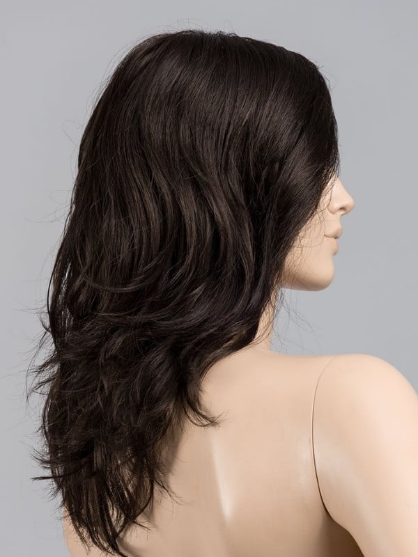 Perruque Touch Mono Part Ellen Wille femme à cheveux longs ondulés, en fibre synthétique avec lace front pour un effet naturel e