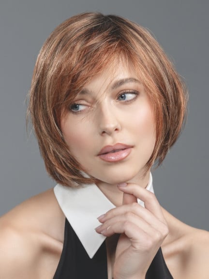 Perruque French Mono Part Ellen Wille : carré court lisse naturel