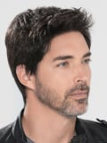 Perruque homme Brad HAIRforMANce avec tulle cinéma, nuque dégradée et coiffage rapide pour un look jeune et dynamique