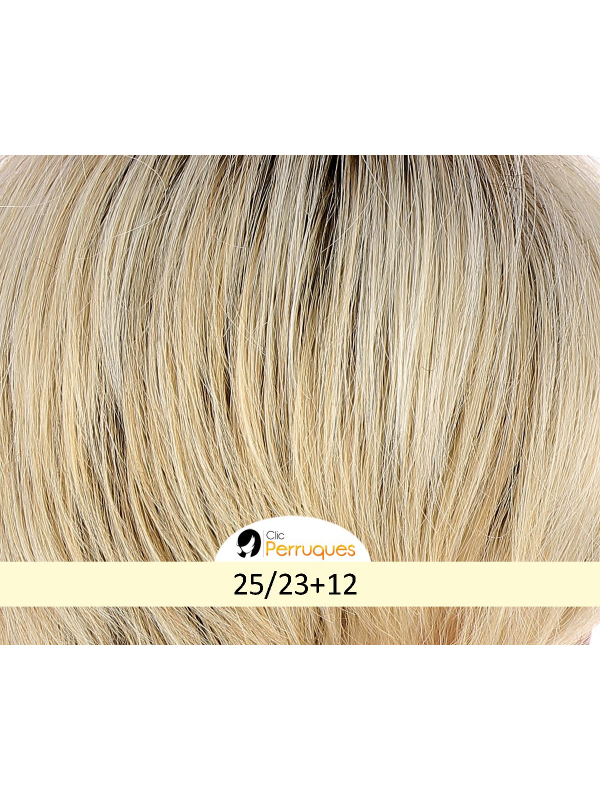 Perruque Heidi Mono Lace Gisela Mayer : coupe dégradée moderne, volume naturel, rendu discret et féminin