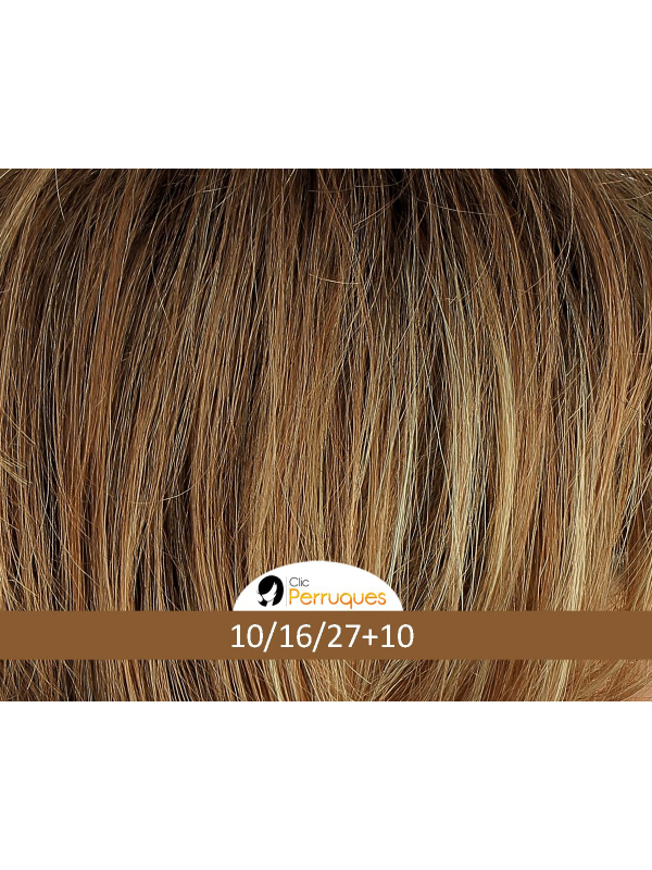 Perruque Smart Lace Gisela Mayer, coupe chic ondulée et frange effilee