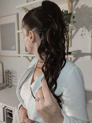 photos de nos clientes qui portent nos perruques