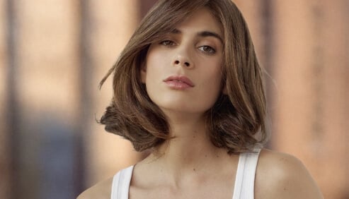 perruque cheveux mi-long