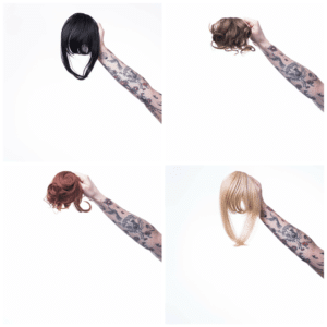 Collection de franges Les Franjynes disponibles chez Clic Perruques