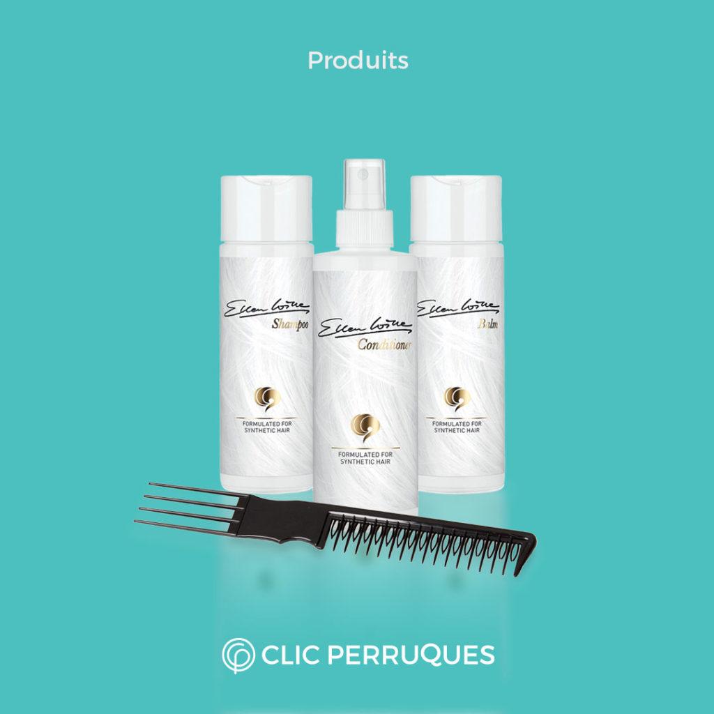 Kit de soins pour cheveux synthétiques de chez Ellen Wille